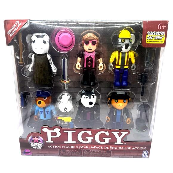 Roblox Piggy Series 2 Action Figure 6-Pack MiniToon Willow DLC New Sealed - Picture 1 of 2